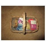 BASKET FULL OF PINS & CLIPS
