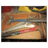 TOOL LOT WITH PLUMB HAMMER & KLEIN