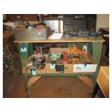 LATHE TABLE - TABLE ONLY CONTENTS DOES NOT CONVEY