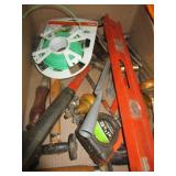 TOOL LOT - HAMMERS, LEVEL, & MORE