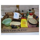 VINTAGE OLD BOTTLES, CUPS AND MORE