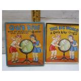 VTG QUIZ KIDS BOOKS 1941