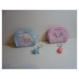 HELLO KITTY COIN PURSES & KEYCHAINS
