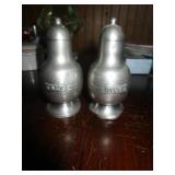 PEWTER SALT & PEPPER