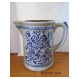 SIGNED POTTERY PITCHER