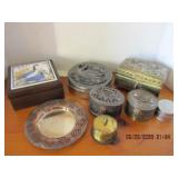 BRASS TRINKET BOXES & MORE