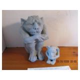 PLASTER GARGOYLE