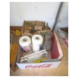 NAILS, MILK BOTTLE, TWINE, & MORE