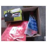SHOP TOWELS & GARDEN HOSE