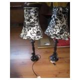 PAIR OF LAMPS