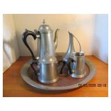 PEWTER TEA SET