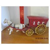 CAST IRON ICE TRUCK