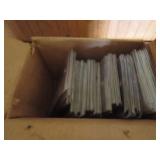 CLEAR PLASTIC POSTCARD HOLDERS