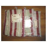 4 HARRISON STRIPE VALANCES