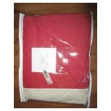 FULL-SIZE BED SKIRT ï¿½ SOLID BRICK COLOR