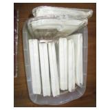 6 PEMBERLEY CREAM VALANCES - NIP