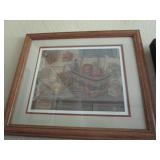 NANCY YOUNG FRAMED PICTURE