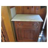MARBLE TOP WASH STAND