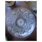 CRYSTAL SERVING BOWL