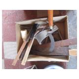 WIRE BRUSHES, WELDING CHIP HAMMERS & ASSORTED