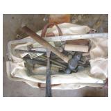 MASONRY TOOLS AND BAG