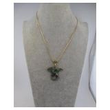 DRAGON PENDANT NECKLACE & KEYCHAIN SET FANTASY