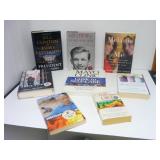 ASSORTED BOOK LOT FICTION POLITICS HEALTH