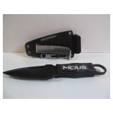 NEW MCIUS FIXED BLADE DAGGER BOOT KNIFE W/ CLIP