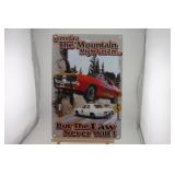 GENERAL LEE 01 DODGE CHARGER POLICE CHASE METAL