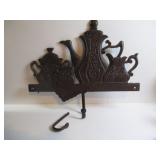 CAST IRON COFFEE / TEAPOT MUG HOLDER - NEEDS