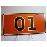 DUKES OF HAZZARD GENERAL LEE TAG