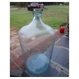 1924 LARGE GLASS JUG