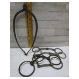 HORSE BITS & POT HOLDER