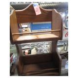 WOODEN SHELF 22 X 12