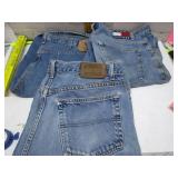 BLUE JEAN SHORTS 36 & 38 - USED