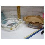 NEW OLD STOCK FIRE KING OVAL CASSEROLE DISHES