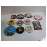 VINTAGE VHS PROMO BUTTONS & MORE