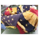 AMERICA 2 LONG BANNERS, 2 PORCH BANNERS, & TOTE