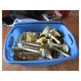 TOTE FULL OF CHRISTMAS LIGHTS & MORE