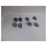 NEW SUGAR SKULL DAY OF THE DEAD EARRINGS