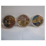 250TH ANNIVERSARY COMMEMORATIVE MEDALLIONS