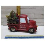 RESIN RED TRUCK