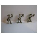 BRASS POPEYE THE SAILOR MAN FIGURINES