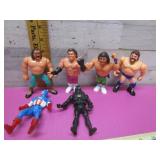 WRESTLING FIGURINES