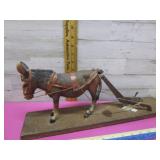 DONKEY WITH PLOW