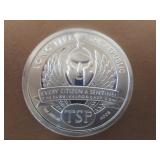 Sentinel Troy Oz .999 Coin