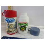 (2) Vintage Thermos