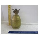 Brass Pineapple Trinket Box