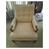 Golden Fabric Chair - Pick up only