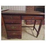 Nice Wooden Desk with 4 Drawers - Pick up only